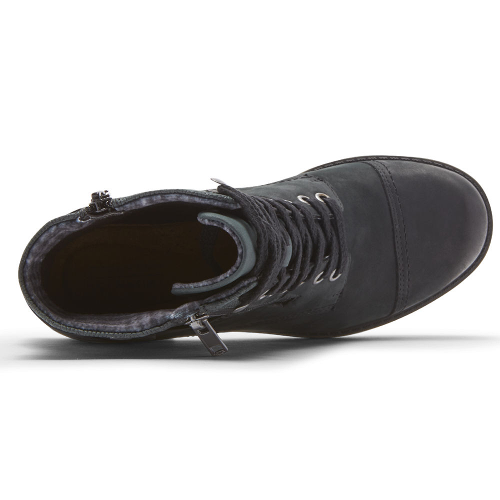 Rockport Støvler Dame Svart - Cobb Hill Alessia Bethany 2 - KGEV50798